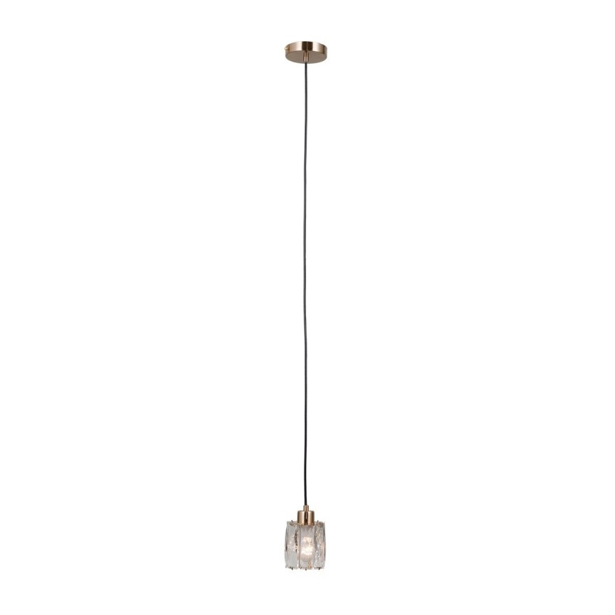 ITALUX - TORNO piekaramā lustra uz kabeļa 1xE14/40W/230V, zelta