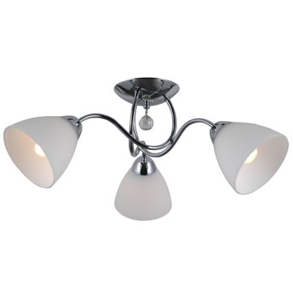 ITALUX - Virsapmetuma lustra LUGANO 3xE27/40W/230V