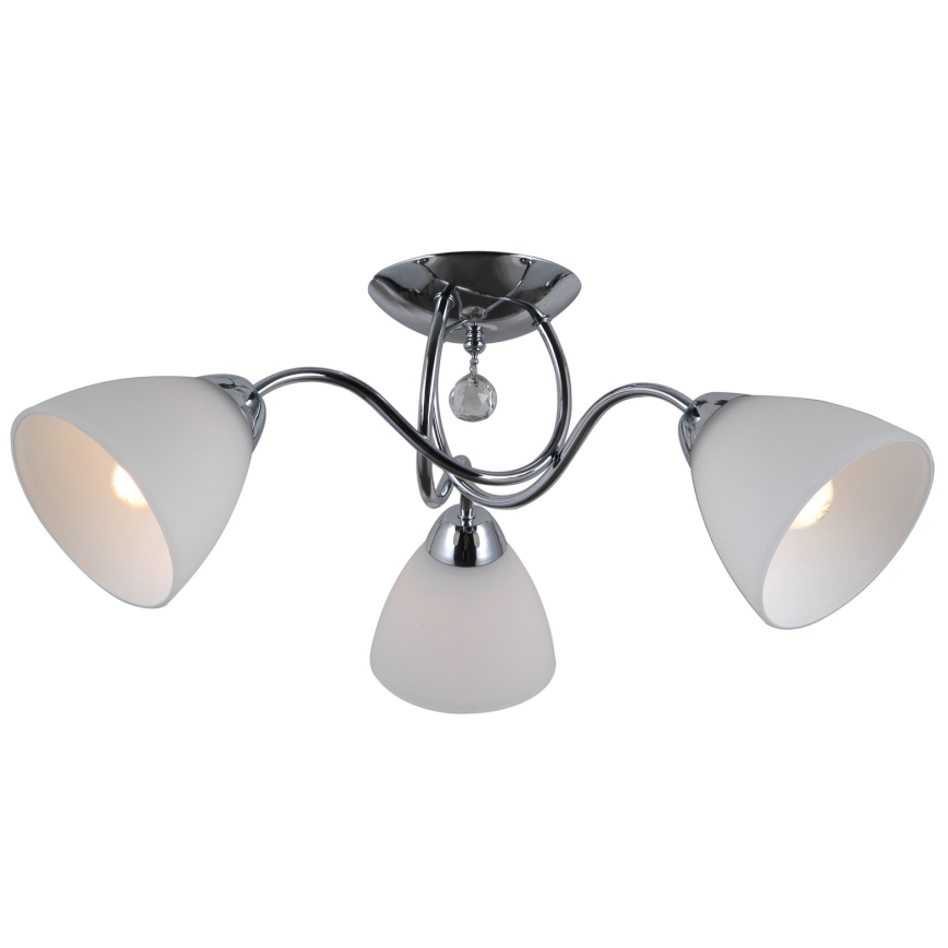 ITALUX - Virsapmetuma lustra LUGANO 3xE27/40W/230V
