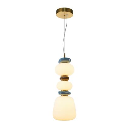 ITALUX - LED lustra uz kabeļa EVANS LED/15W/230V 3000K zelta/zila