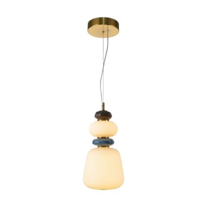 ITALUX - LED lustra uz auklas EVANS LED/12W/230V 3000K zelta/balta