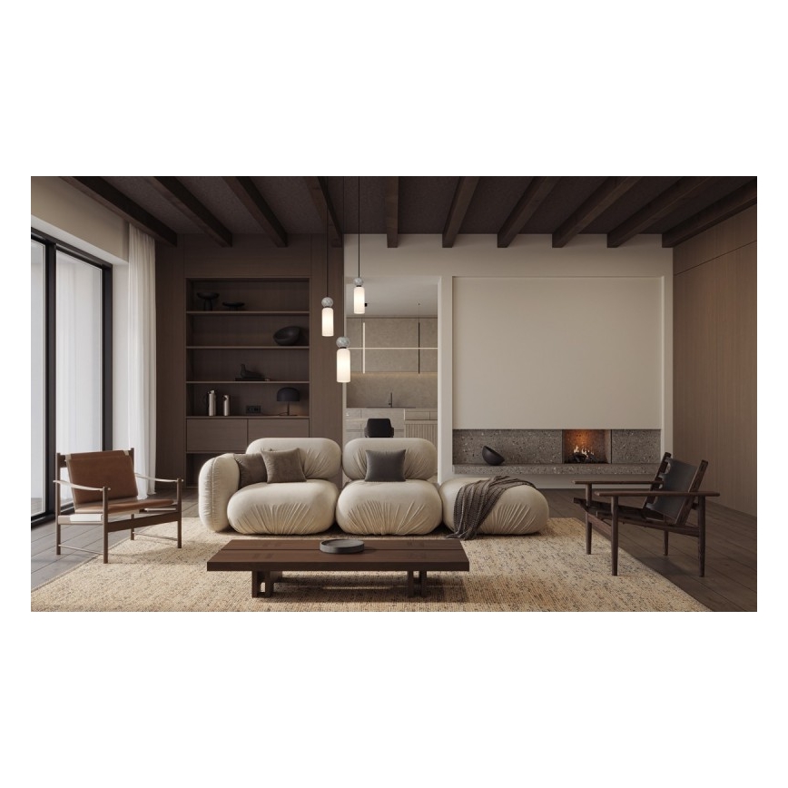 ITALUX - SANTOS pakaramā lampa uz kabeļa 3xG9/40W/230V, melna