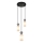 ITALUX - SANTOS pakaramā lampa uz kabeļa 3xG9/40W/230V, melna