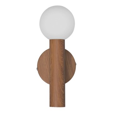 ITALUX - Sienas lampa FILANO 1xG9/5W/230V brūna