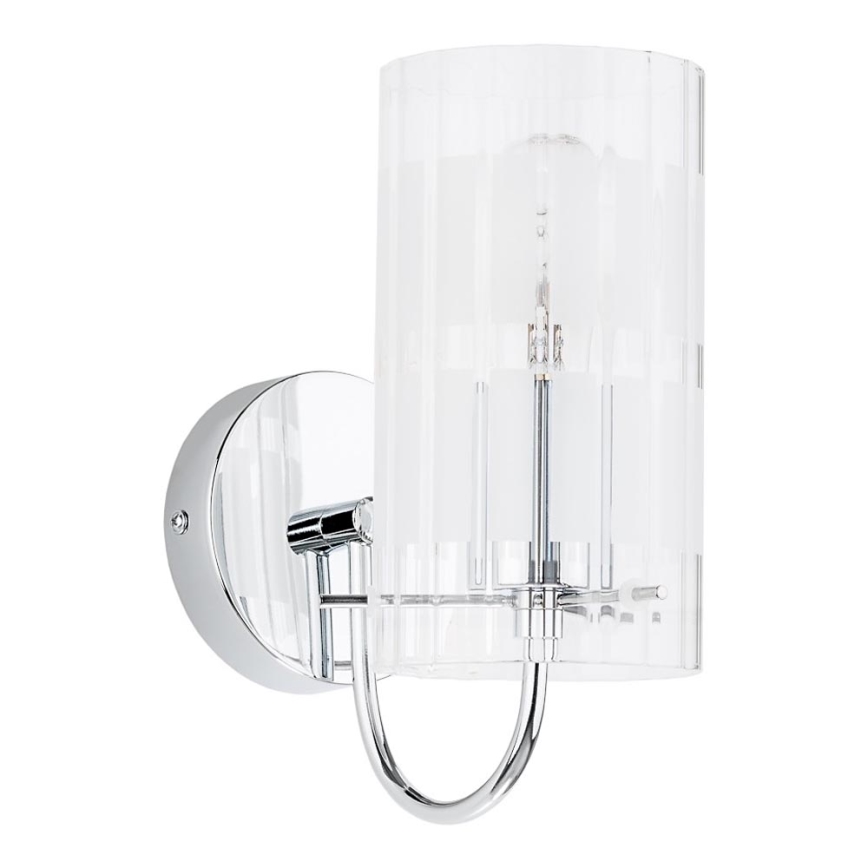 ITALUX - Sienas lampa MAX 1xE27/60W/230V spīdīgi hromēts