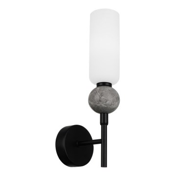 ITALUX - Sienas lampa SANTOS 1xG9/40W/230V melna