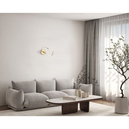 ITALUX - LED sienas gaismeklis AMAYA LED/20W/230V zelta