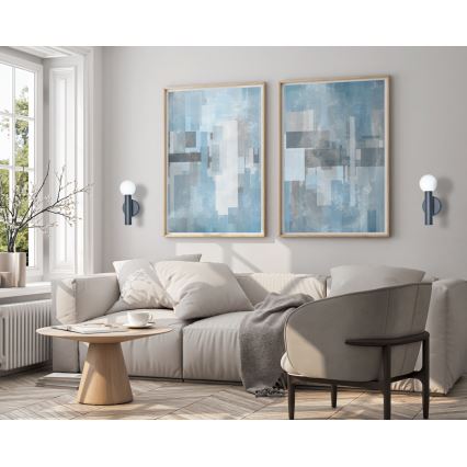 ITALUX - Sienas gaismeklis FILANO 1xG9/5W/230V melns