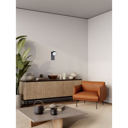 ITALUX - LED sienas gaismeklis FONTEN LED/1,8W/230V 4000K melns