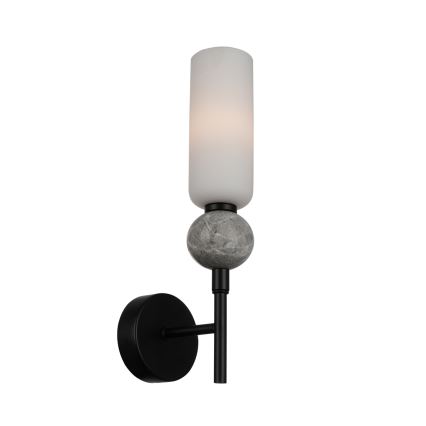 ITALUX - Sienas lampa SANTOS 1xG9/40W/230V melna