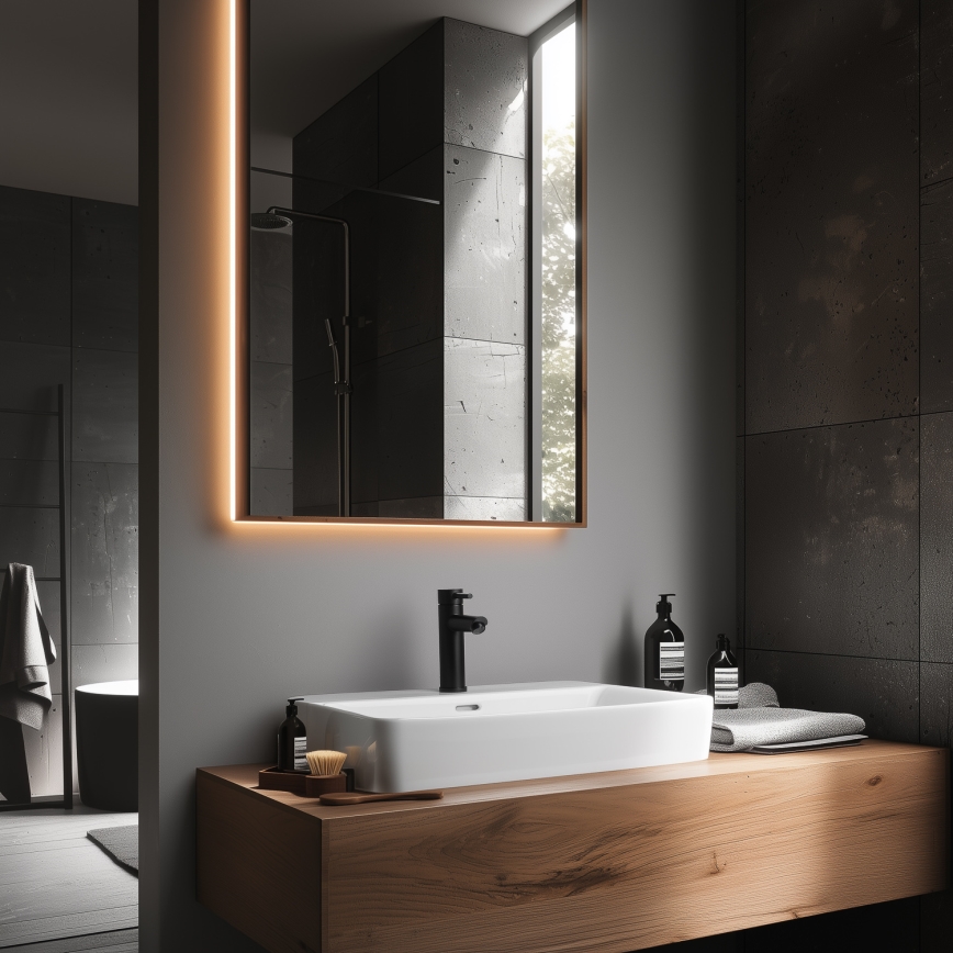 Izlietnes jaucējkrāns RINGSTED 17,8 cm matēta melna