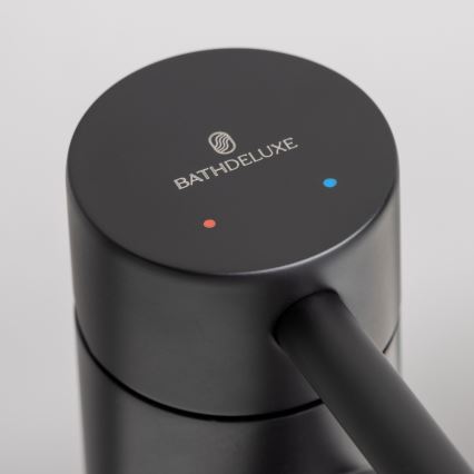 Izlietnes jaucējkrāns RINGSTED 17,8 cm matēta melna