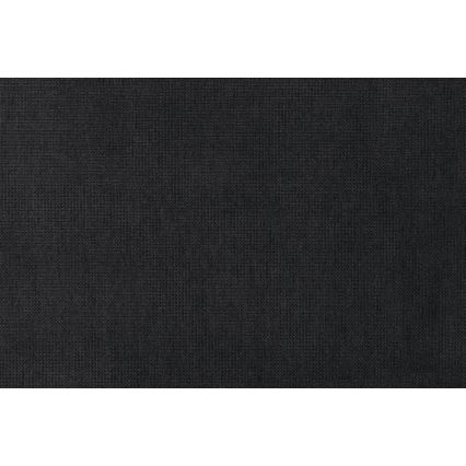 Izvelkamais dīvāns ar glabāšanas nodalījumu un pufu PALERMO, melns, labais