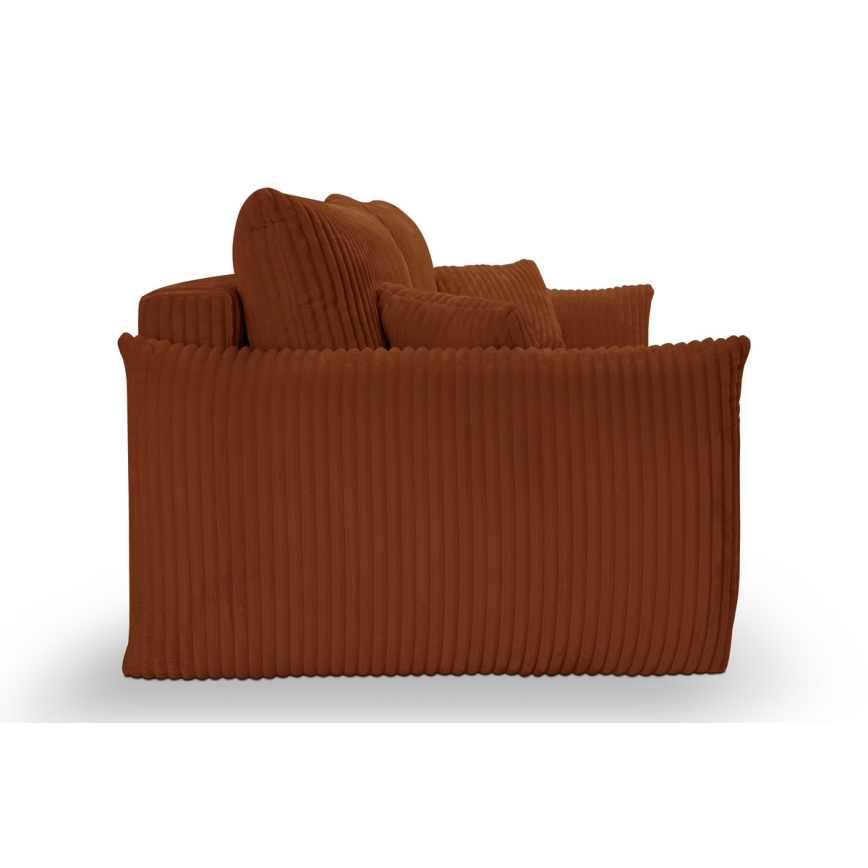 Izvelkamais divvietīgais dīvāns FRIDA brūns