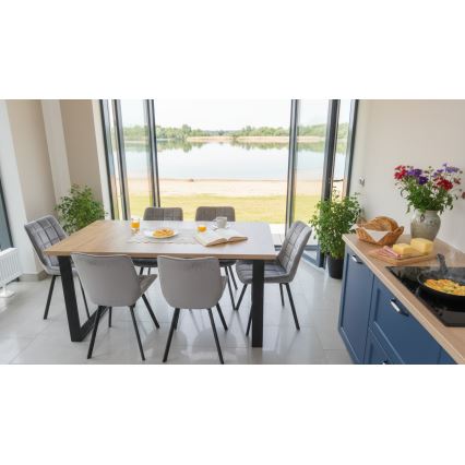 Izvelkams ēdamgalds COLIN ozols