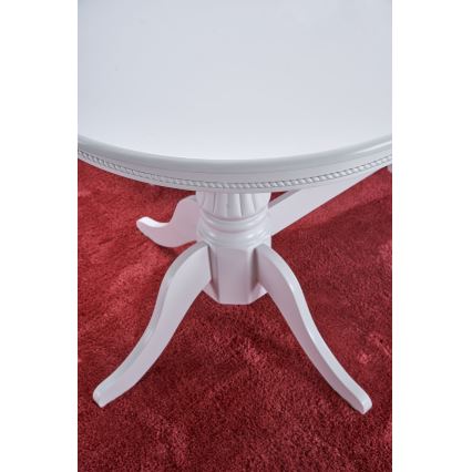 Izvelkams ēdamgalds FUERTE 150/190x90 cm balts