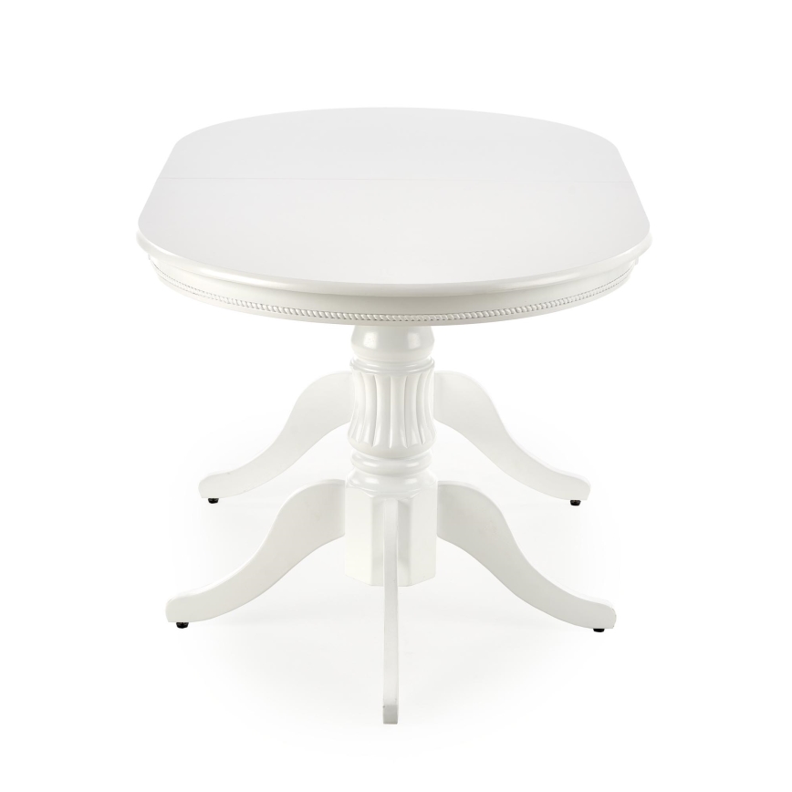 Izvelkams ēdamgalds FUERTE 150/190x90 cm balts
