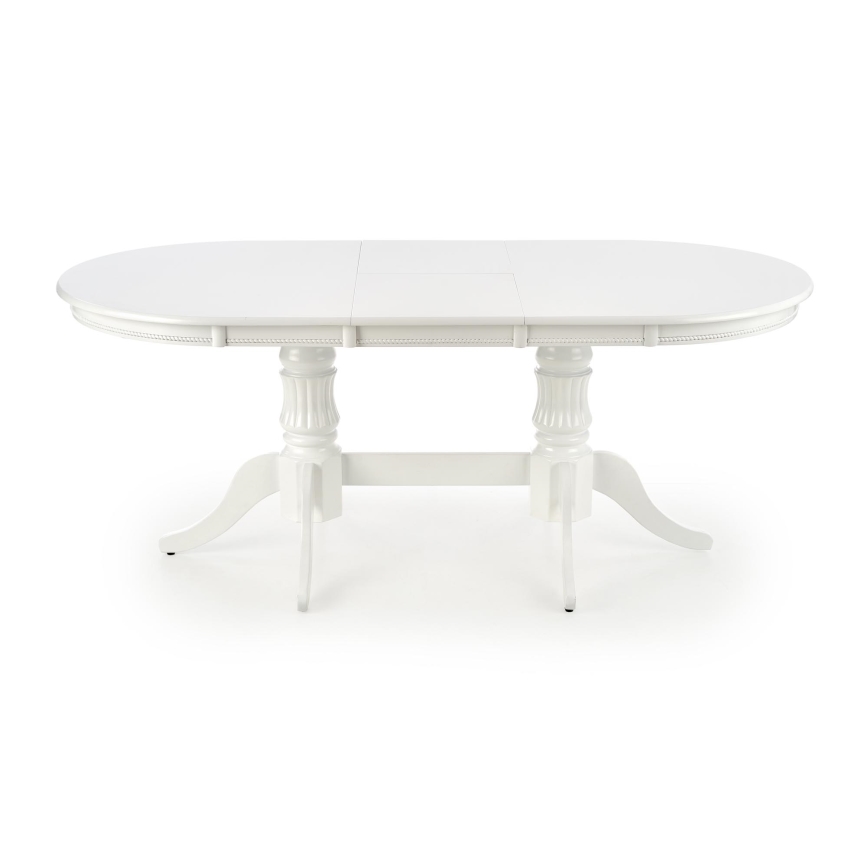 Izvelkams ēdamgalds FUERTE 150/190x90 cm balts