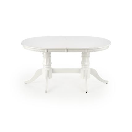 Izvelkams ēdamgalds FUERTE 150/190x90 cm balts