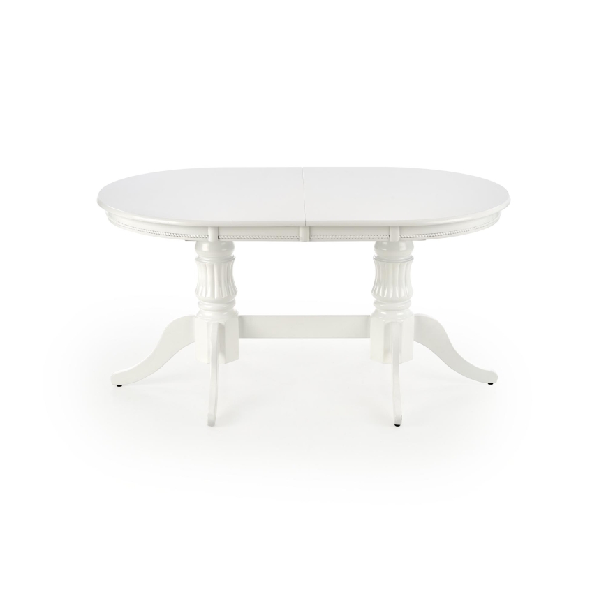 Izvelkams ēdamgalds FUERTE 150/190x90 cm balts