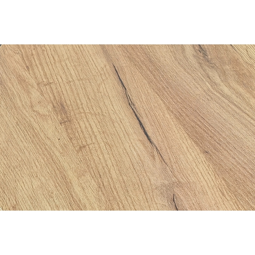 Izvelkams ēdamgalds KERNO 150/190x80 cm craft ozols/melns