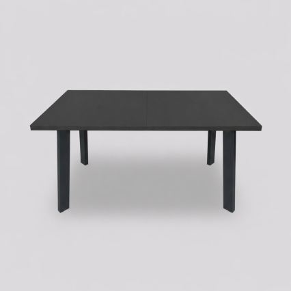 Izvelkams ēdamgalds KERNO 150/190x80 cm melns