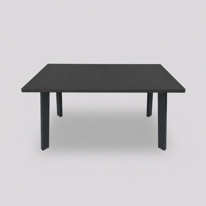 Izvelkams ēdamgalds KERNO 150/190x80 cm melns