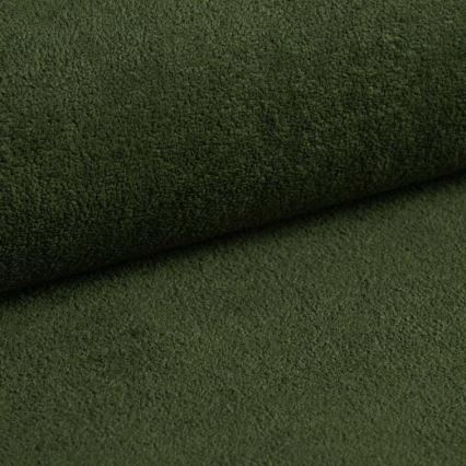 Izvelkams kreisais L-formas stūra dīvāns HORTA ar glabāšanas nodalījumu, zaļš