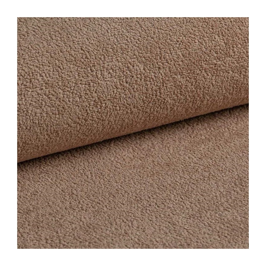 Izvelkams L formas stūra dīvāns HORTA ar uzglabāšanas nodalījumu — kreisais, rozā