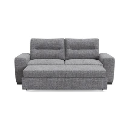 Izvelkams trīsvietīgs dīvāns COMO, gaiši pelēks
