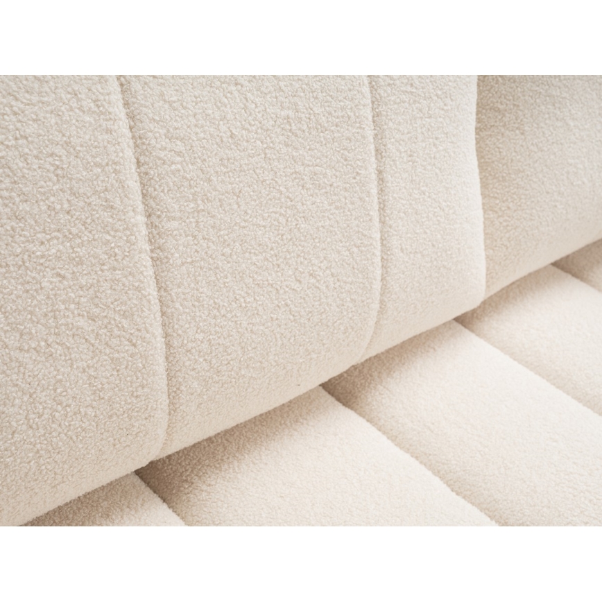 Izvelkams trīsvietīgs dīvāns DESIO bēšs