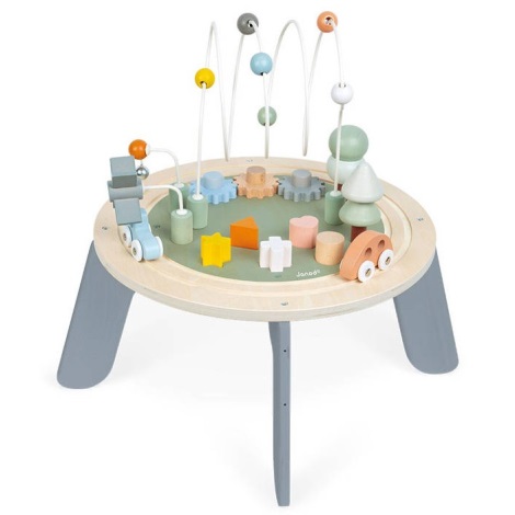 Janod - Bērnu interaktīvais galds SWEET COCOON, mašīnas
