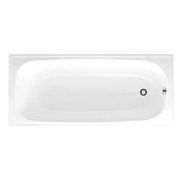 JIKA H2340200000001 - Vanna RIGA 120x70 tērauds/balta