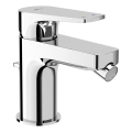JIKA H3411X10041111 - Bidēta jaucējkrāns ar izlietnes atveri bez pārplūdes CUBITO 12,8 cm spīdīgi hromēts