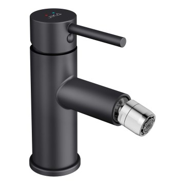 JIKA H3412F17161101 - Bidēta jaucējkrāns MIO 14,7 cm matēti melns