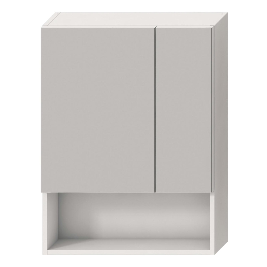 JIKA H4532410383041 - Spoguļskapis ar plauktu LYRA 80x60 cm balta