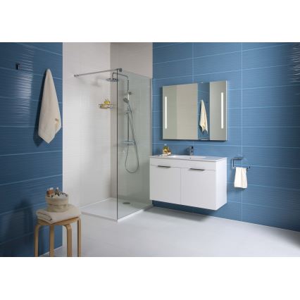 JIKA H4536011763001 - Vannas istabas skapītis ar izlietni CUBE 60,7x65 cm balta