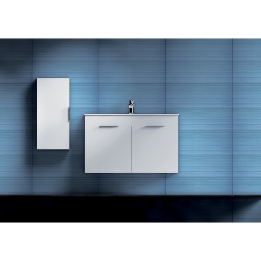 JIKA H4536011763001 - Vannas istabas skapītis ar izlietni CUBE 60,7x65 cm balta
