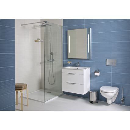 JIKA H4536021763001 - Vannas istabas skapītis ar izlietni CUBE 60,7x65 cm balta
