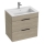 JIKA H4536021765141 - Vannas istabas skapis ar izlietni CUBE 60,7x65 cm, no oses koka