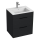 JIKA H4536121763521 - Vannas istabas skapis ar izlietni CUBE 60,7x55 cm melns