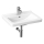 JIKA H8104230001041 - Pie sienas stiprināma izlietne CUBITO 60x45 cm keramika/balta
