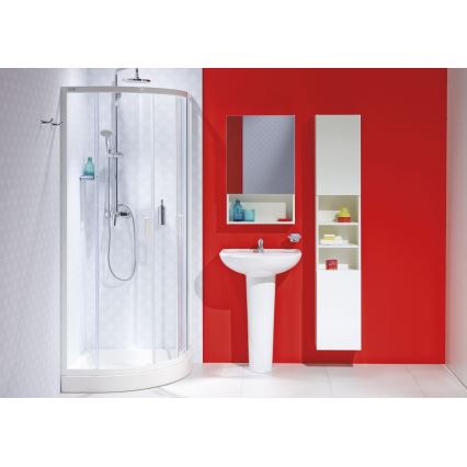 JIKA H8143820001041 - Pie sienas stiprināma izlietne LYRA 55x45 cm keramika/balta