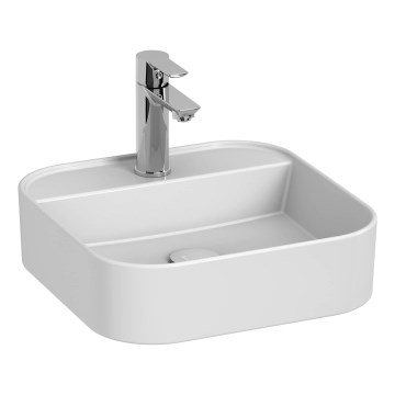JIKA H8183610001111 - Galda virsmas izlietne ASTRA 40x40 cm keramika/balta