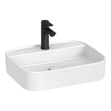 JIKA H8183620001111 - Galda virsmas izlietne ASTRA 50x40 cm keramika/balta