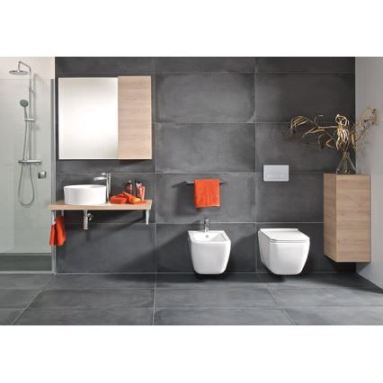 JIKA H8184200001121 - Galda virsmas izlietne CUBITO d. 40 cm keramika/balta