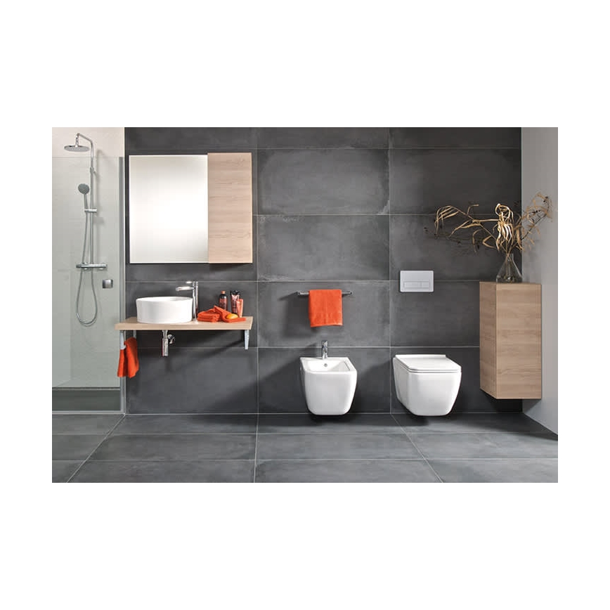 JIKA H8184200001121 - Galda virsmas izlietne CUBITO d. 40 cm keramika/balta