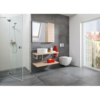 JIKA H8184200001121 - Galda virsmas izlietne CUBITO d. 40 cm keramika/balta