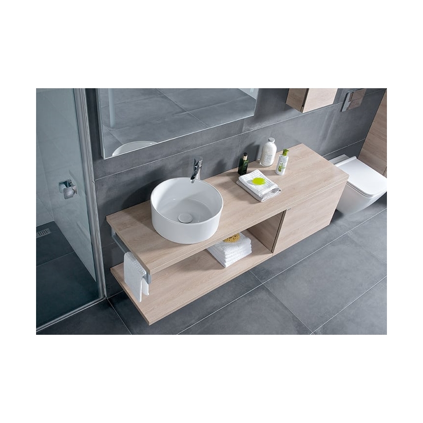 JIKA H8184200001121 - Galda virsmas izlietne CUBITO d. 40 cm keramika/balta