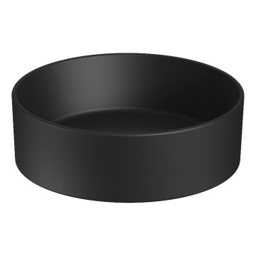 JIKA H8184207161121 - Galda virsmas izlietne CUBITO d. 40 cm keramika/matēts melna